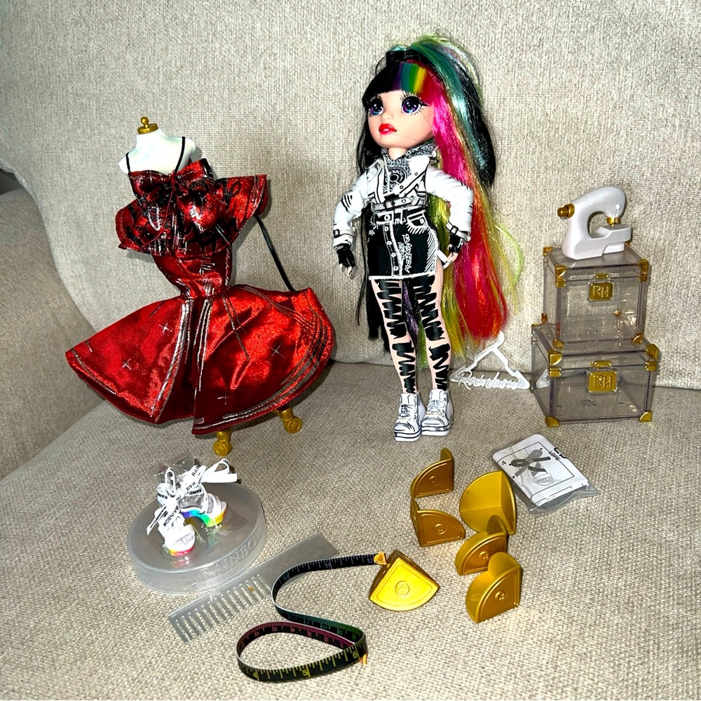 Rainbow High Jett Dawson Collector Fashion Doll Complete 🌈